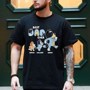 Best Dad Ever Bluey Shirt